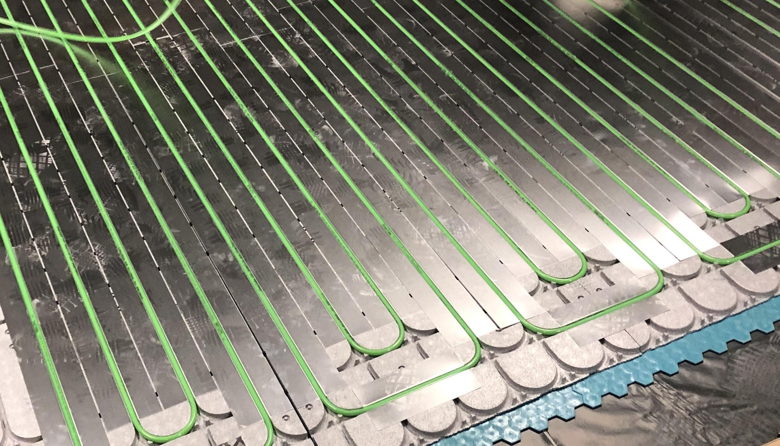 Geluidisolatie vloerverwarming